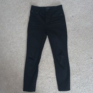 Jcrew 10" highest-rise toothpick jean